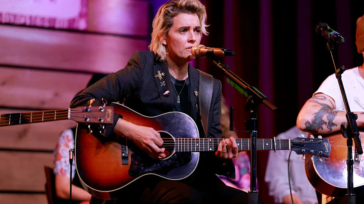 Brandi Carlile on stage